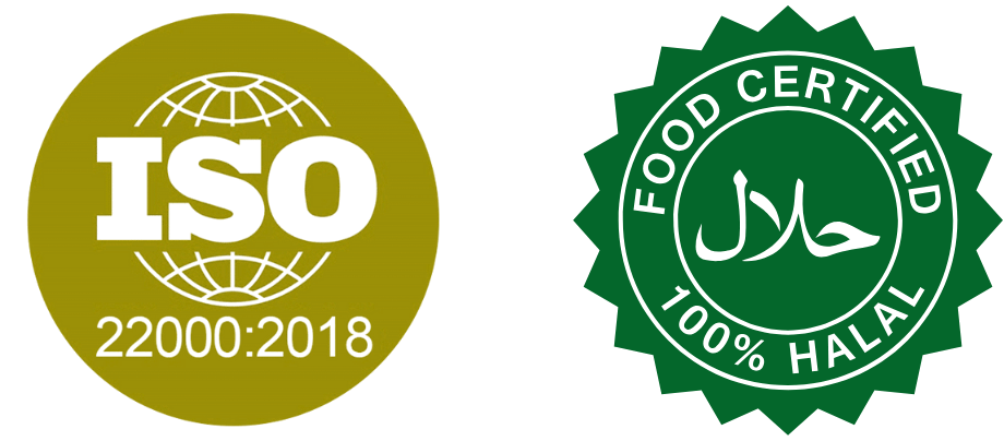 ISO 22000:2018 and Halal certified products from ZOCCO