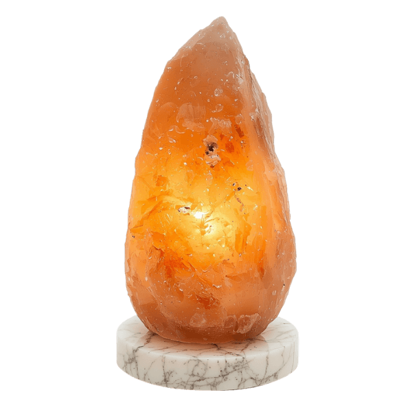 Himalayan pink salt lamp with marble base 3-4kg decorative lamp