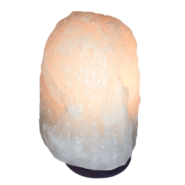Medium white Himalayan pink salt lamp 4-6kg decorative lamp